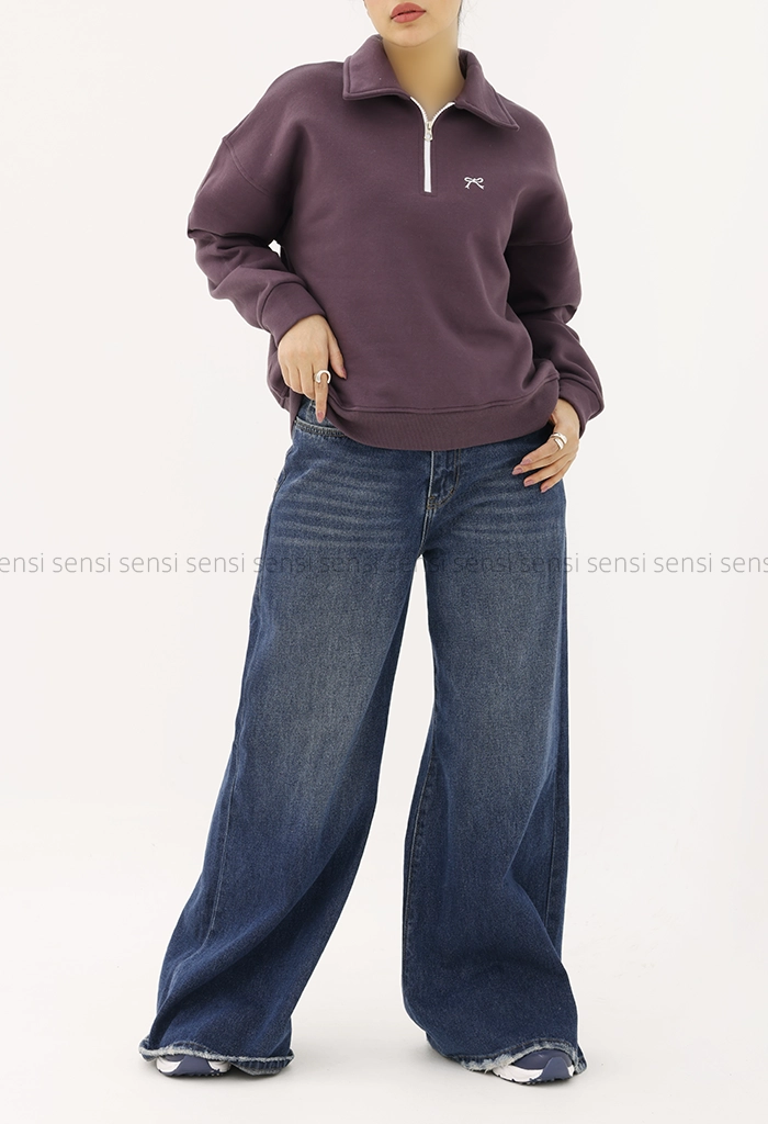 دورس نیم زیپ داخل کرکی کد1004898